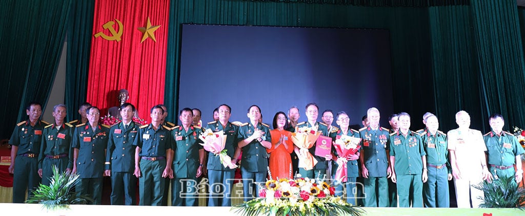 Ban Chấp hành Hội CCB xã Thái Thụy nhiệm kỳ 2025 - 2030.