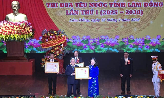 Phó chủ tịch nước Võ Thị Ánh Xuân phát động thi đua yêu nước tại Lâm Đồng - Ảnh 2.