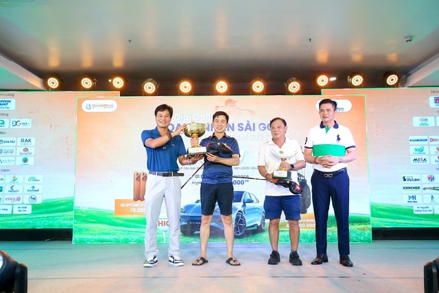 Golfer Nguyễn Nam Sơn vô địch giải golf doanh nhân Sài Gòn - Swing For Dream 2025- Ảnh 1.
