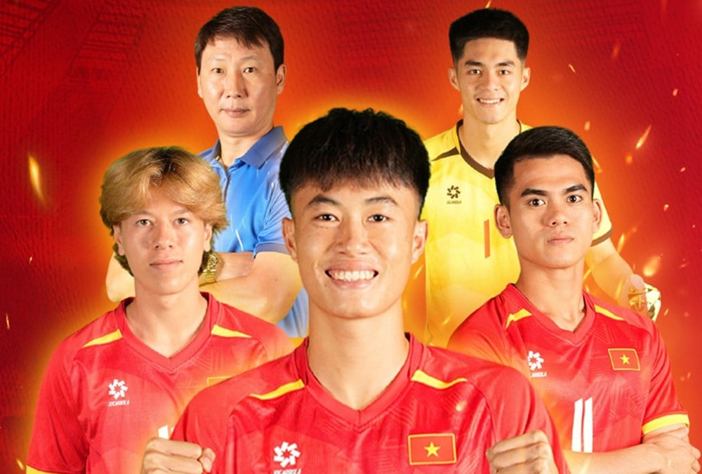 Link ដើម្បីទស្សនាការផ្សាយផ្ទាល់បាល់ទាត់ U23 វៀតណាម vs U23 បង់ក្លាដែស - រូបថត ១