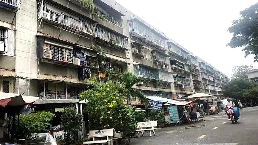 Thanh Da Apartment Building, in Binh Quoi Ward, HCMC. Photo: THANH HIEN