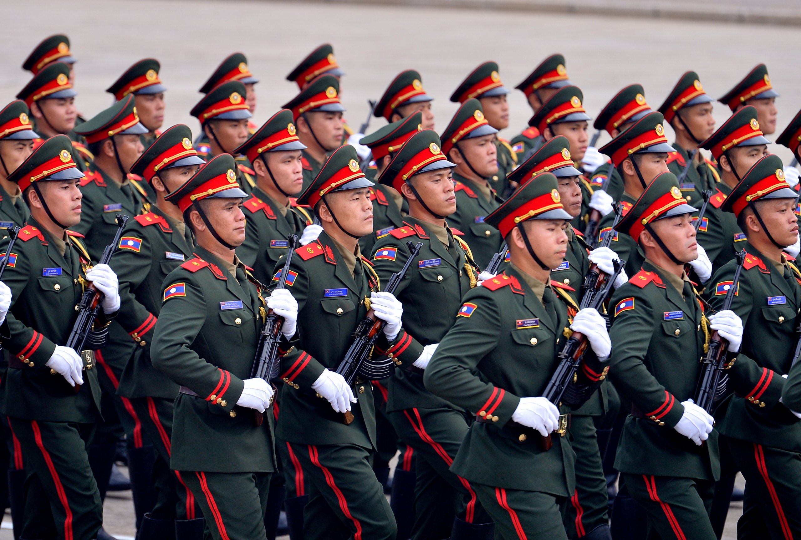 Mengungkap senjata tentara asing yang berpartisipasi dalam parade A80 - Foto 10.