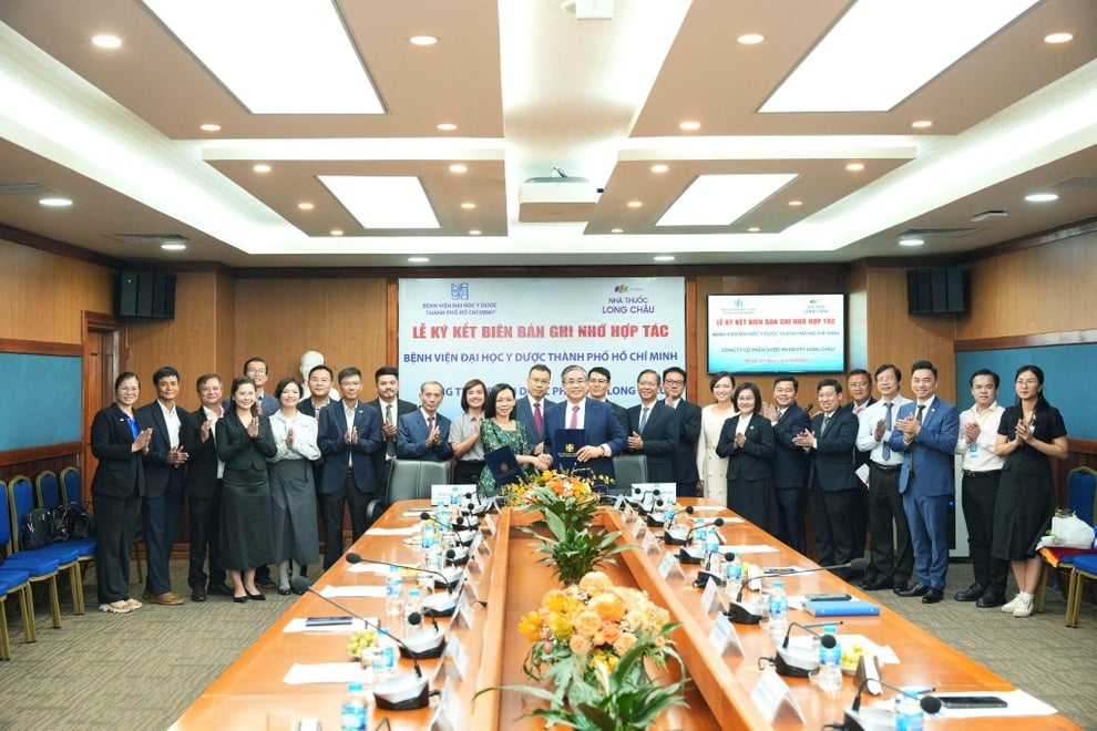Long Châu hợp tác chiến lược toàn diện cùng Bệnh viện Đại học Y Dược TPHCM - 1