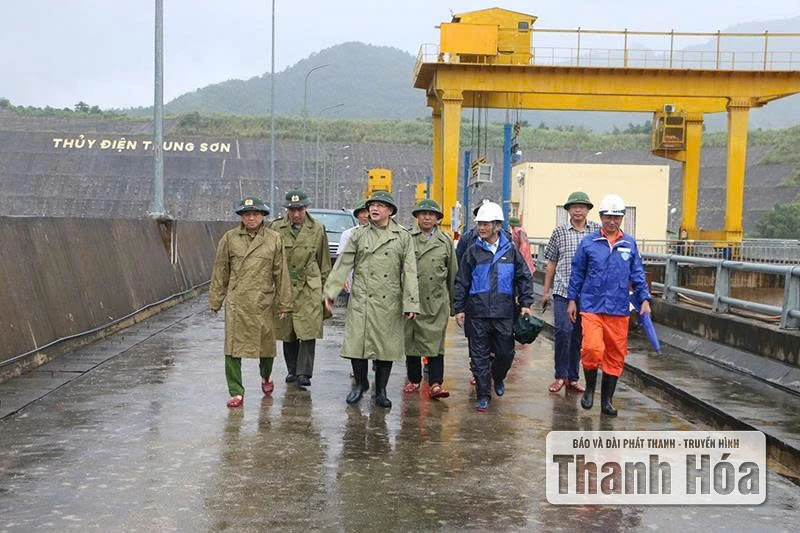 チュンソン水力発電所は暴風雨期でも積極的に対応し、安全に運転します