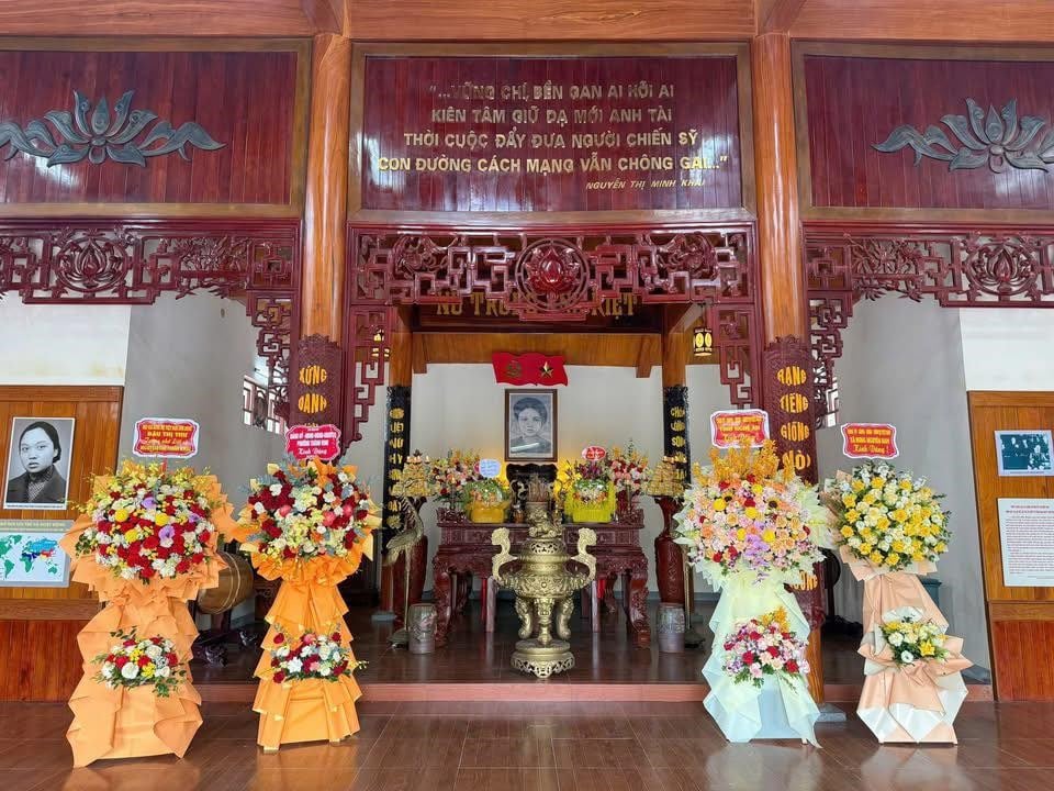 Nghe An រំលឹកខួបលើកទី 115 របស់ទាហានបដិវត្តន៍នារី Nguyen Thi Minh Khai - រូបថត 1
