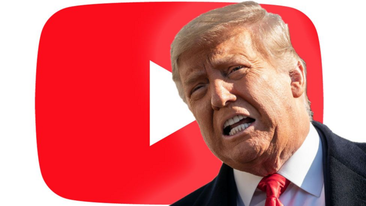 President Trump's YouTube account was 