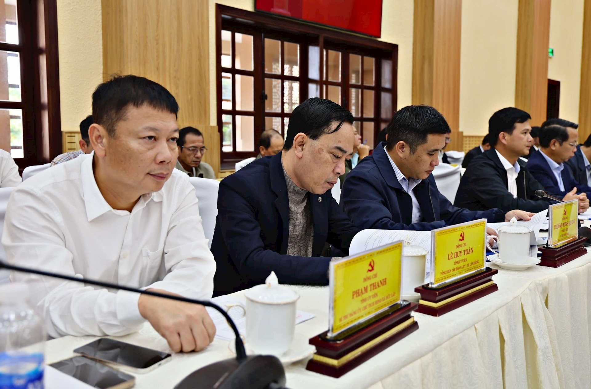 Delegates attending the Conference