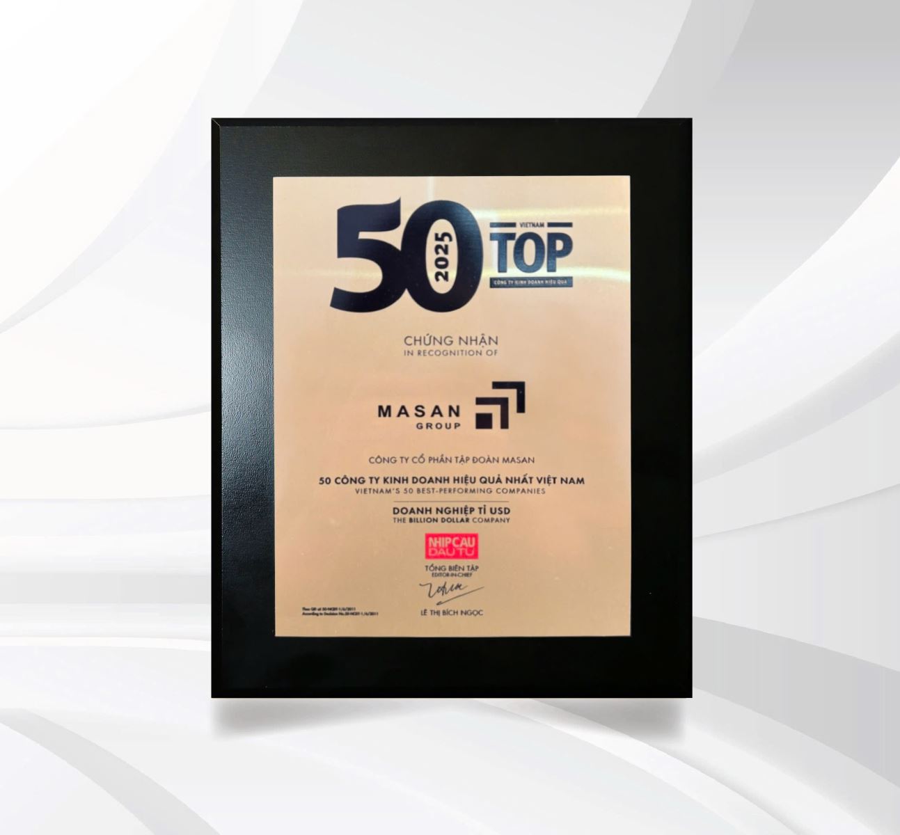 Masan Group đạt TOP 50 Công ty kinh doanh hiệu quả nhất Việt Nam 12 năm liên tiếp.jpg
