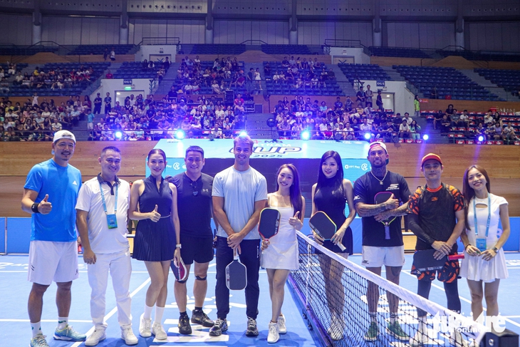 Sôi động khai mạc Giải pickleball quốc tế PPA Tour Asia 2025 tại Đà Nẵng  - Ảnh 3.