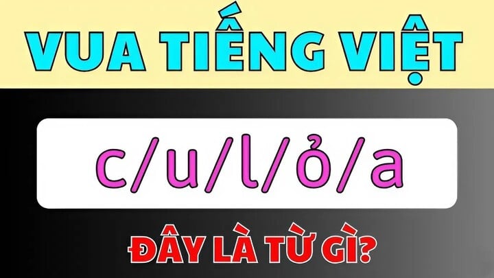 Câu đố vua Tiếng Việt tưởng dễ nhưng chưa chắc bạn đã tìm ra đáp án