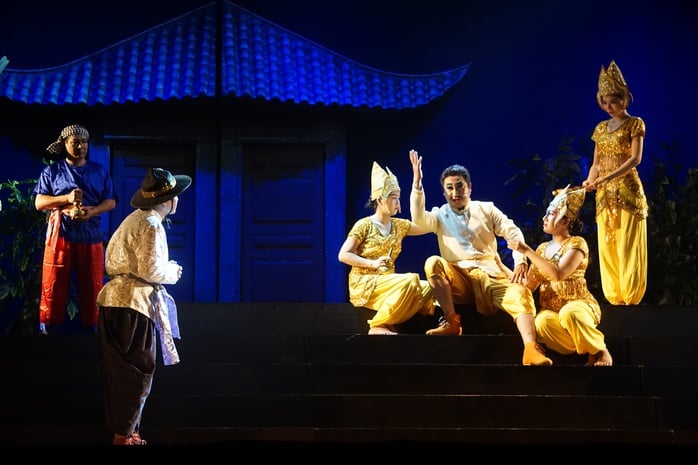 NSND Trần Ngọc Giàu chăm chút, dìu dắt đội ngũ đạo diễn trẻ của sân khấu Hát Bội TP HCM - Ảnh 3.
