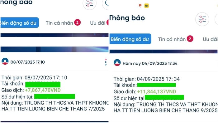 Vụ Hiệu trưởng bị cách chức: Trường Khương Hạ trả đủ lương tháng 9 cho giáo viên - Ảnh 2.