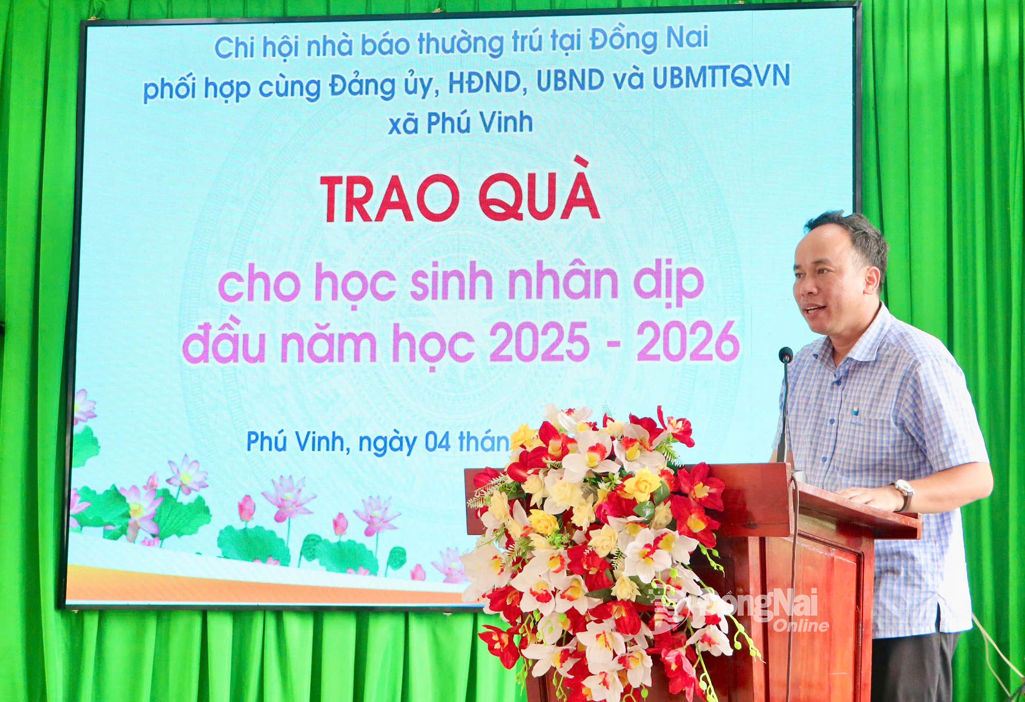 Nhà báo Nguyễn Thiên Vương, Thư ký Chi hội, Trưởng Văn phòng đại diện Báo Nhân Dân tại Đồng Nai&nbsp;