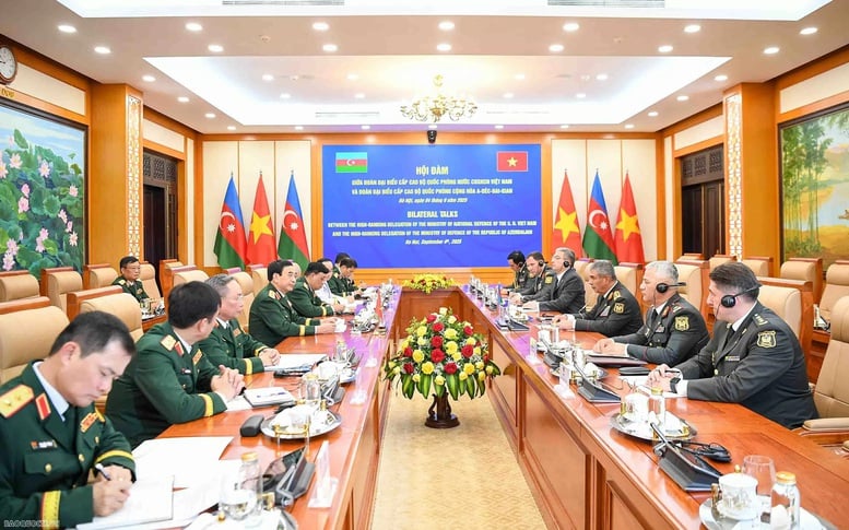 Việt Nam - Azerbaijan ký Ý định thư về hợp tác đào tạo quân nhân- Ảnh 5.