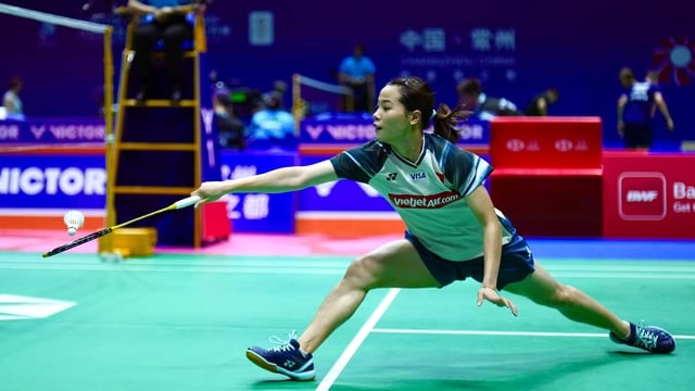 Tay vợt Nguyễn Thùy Linh tạo sức hút cho giải cầu lông Việt Nam mở rộng- Ảnh 1.