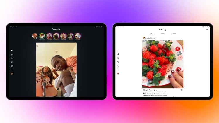 Instagram tren iPad anh 1