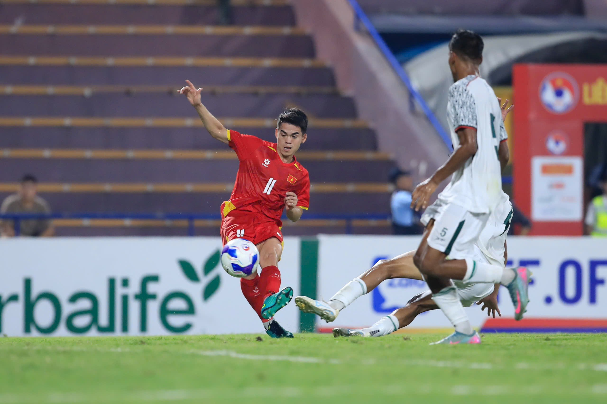 U.23 Việt Nam thay nhau ghi bàn, U.23 Singapore quá khó để 'bắt bài'- Ảnh 2.
