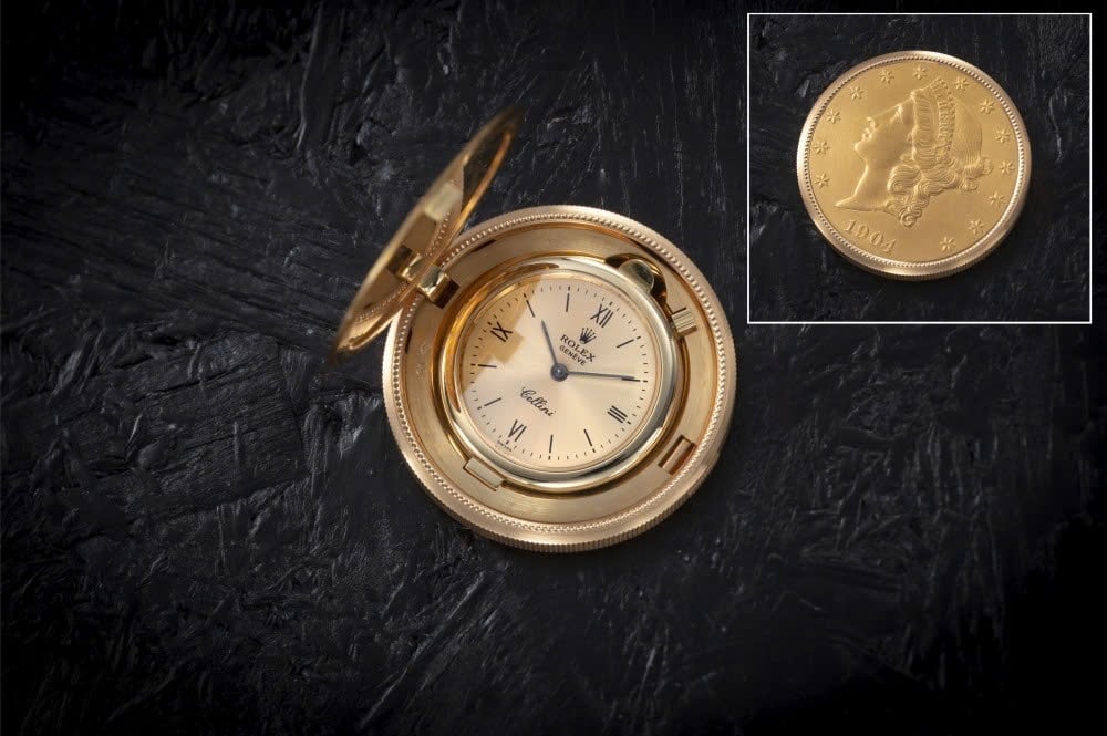 Đồng hồ Rolex bé bằng đồng xu cực hiếm, có giá hơn 500 triệu đồng - 1