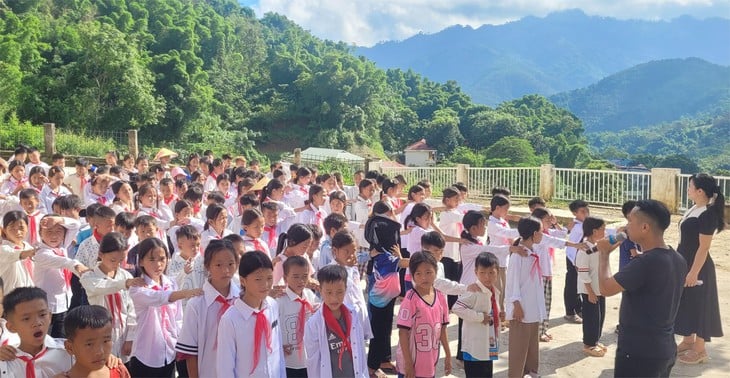 lễ khai giảng - Ảnh 1.