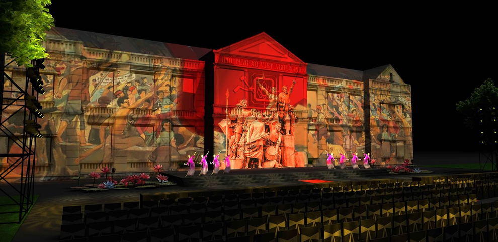 Đêm nghệ thuật 3D mapping tái hiện lịch sử Xô Viết Nghệ Tĩnh - 2