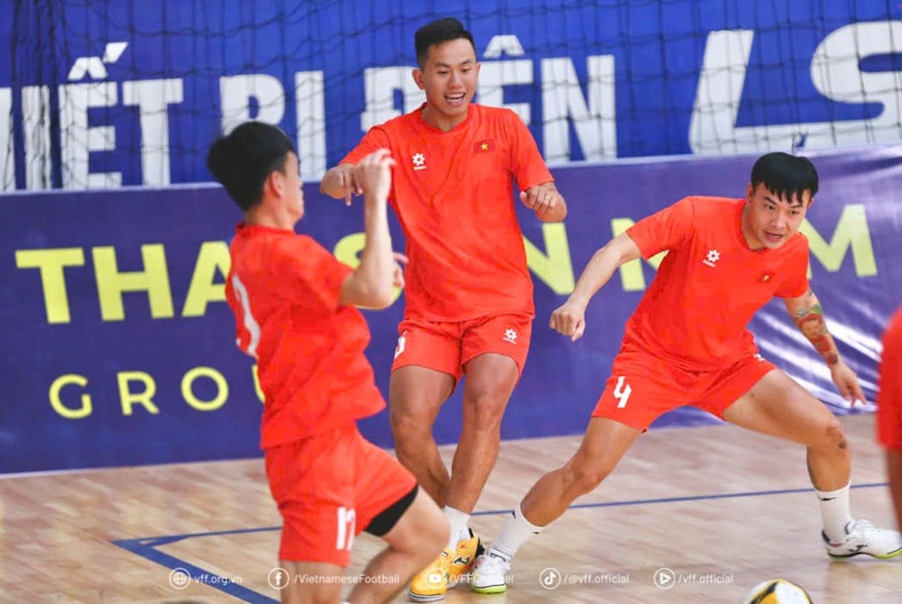 Đội tuyển futsal Việt Nam chuẩn bị lên đường tập huấn tại Kuwait - ảnh 2