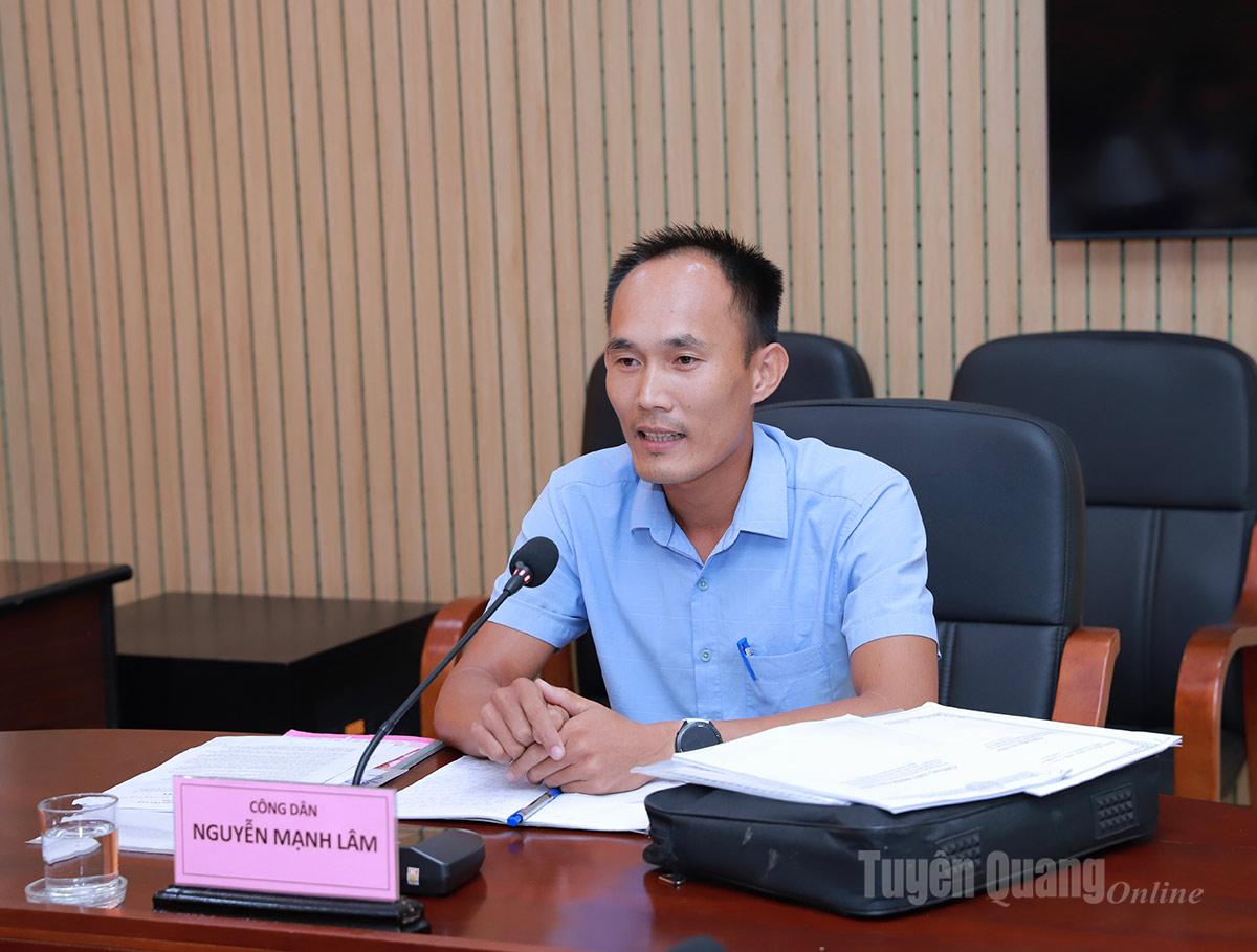 Citizen Nguyen Manh Lam i resepsjonen.