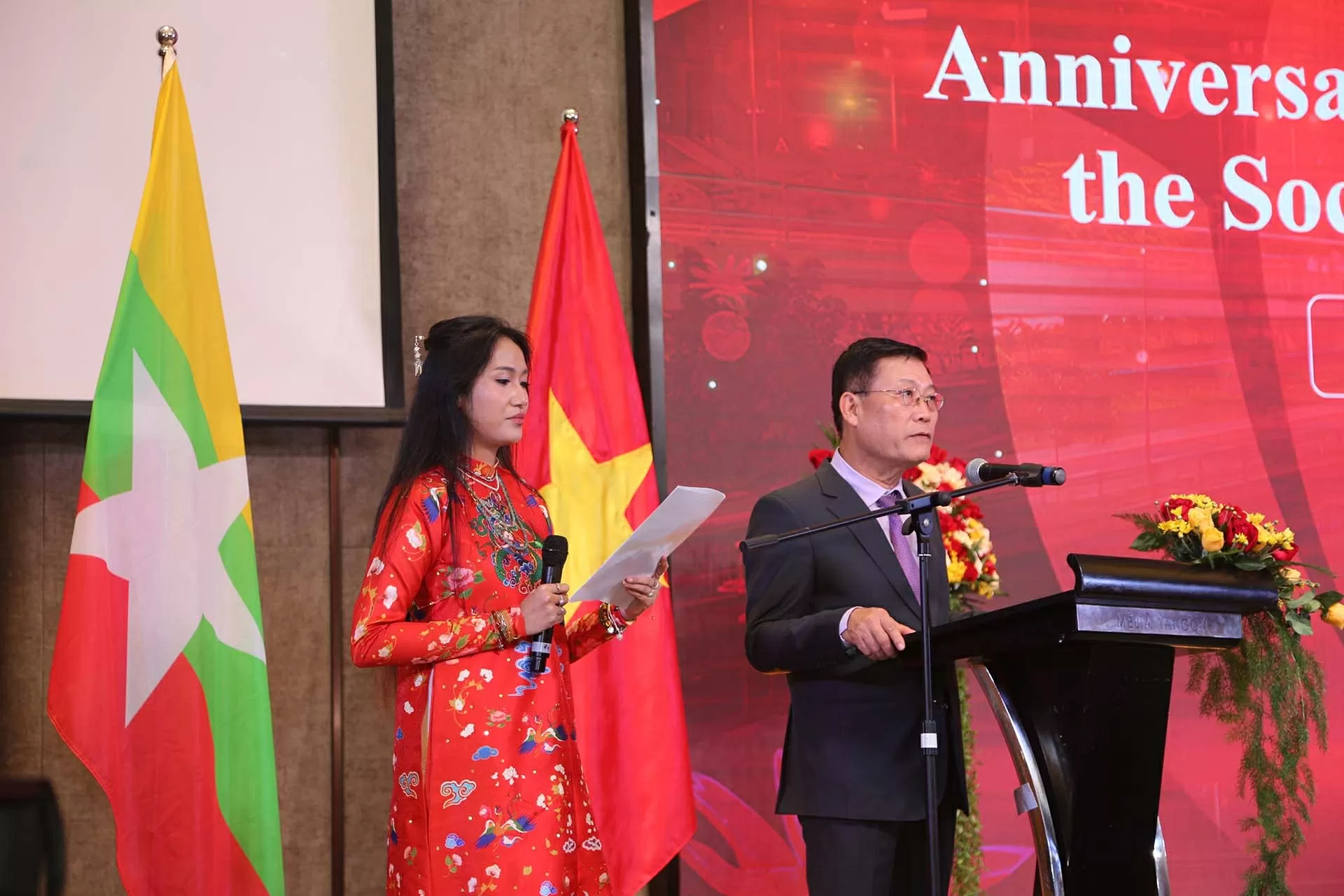 Trang trọng Lễ kỷ niệm 80 năm Quốc khánh Việt Nam tại tại Myanmar