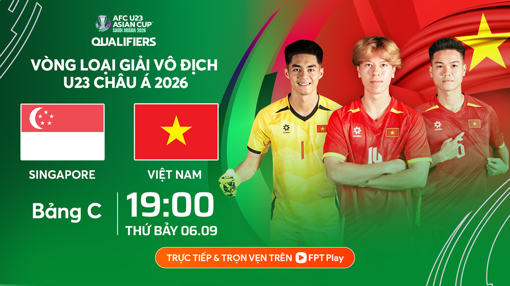 U23ベトナム対U23シンガポールのサッカーライブ視聴リンク - 写真1