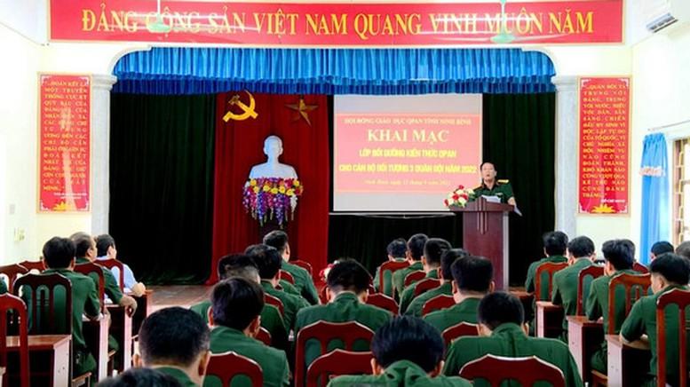 Phê duyệt Kế hoạch bồi dưỡng kiến thức quốc phòng và an ninh cho đối tượng 1 năm 2026- Ảnh 1.