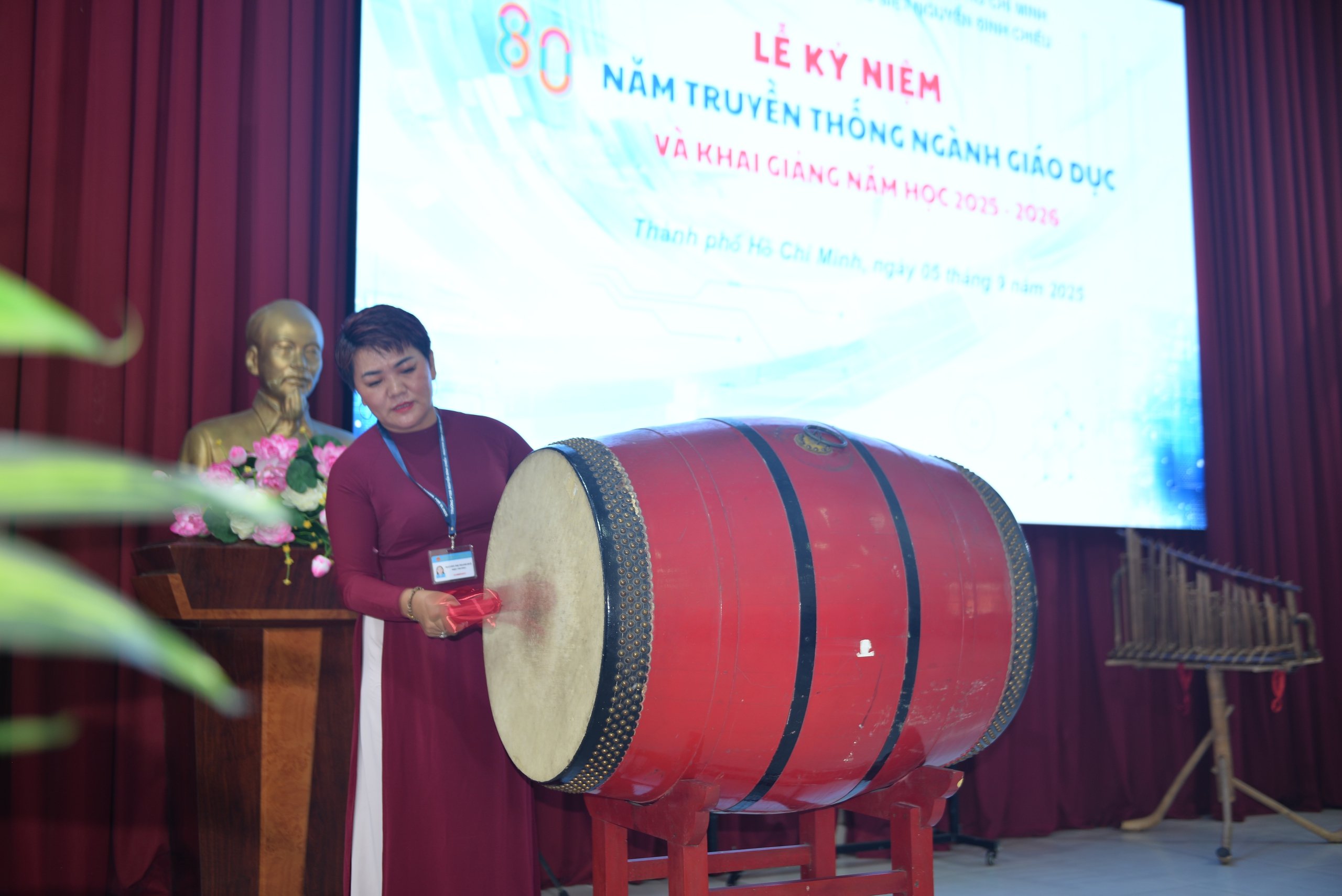 Lễ khai giảng xúc động tại trường khiếm thị Nguyễn Đình Chiểu- Ảnh 5.