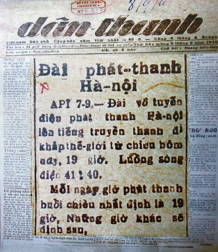 Ai là phát thanh viên đầu tiên của Đài Tiếng nói Việt Nam? - Ảnh 2.