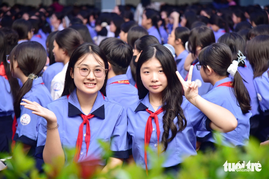 khai giảng - Ảnh 12.