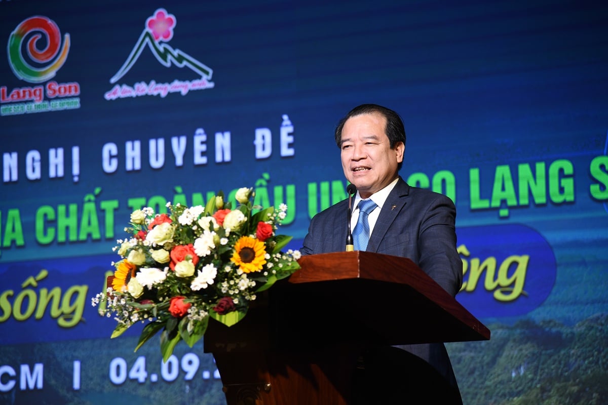 Lạng Sơn tổ chức Hội nghị chuyên đề giới thiệu Công viên địa chất toàn cầu UNESCO Lạng Sơn tại thành phố Hồ Chí Minh - Ảnh 1.