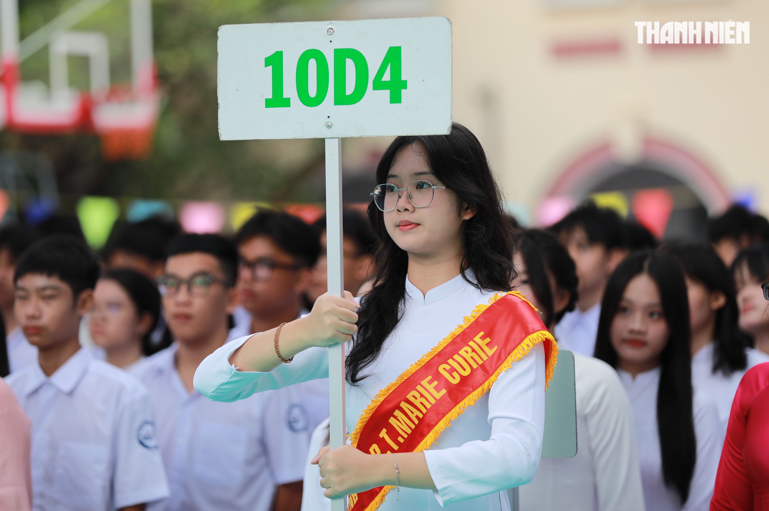 Nữ sinh trường THPT Marie Curie rạng ngời trong ngày khai giảng 107 năm lịch sử - Ảnh 8.