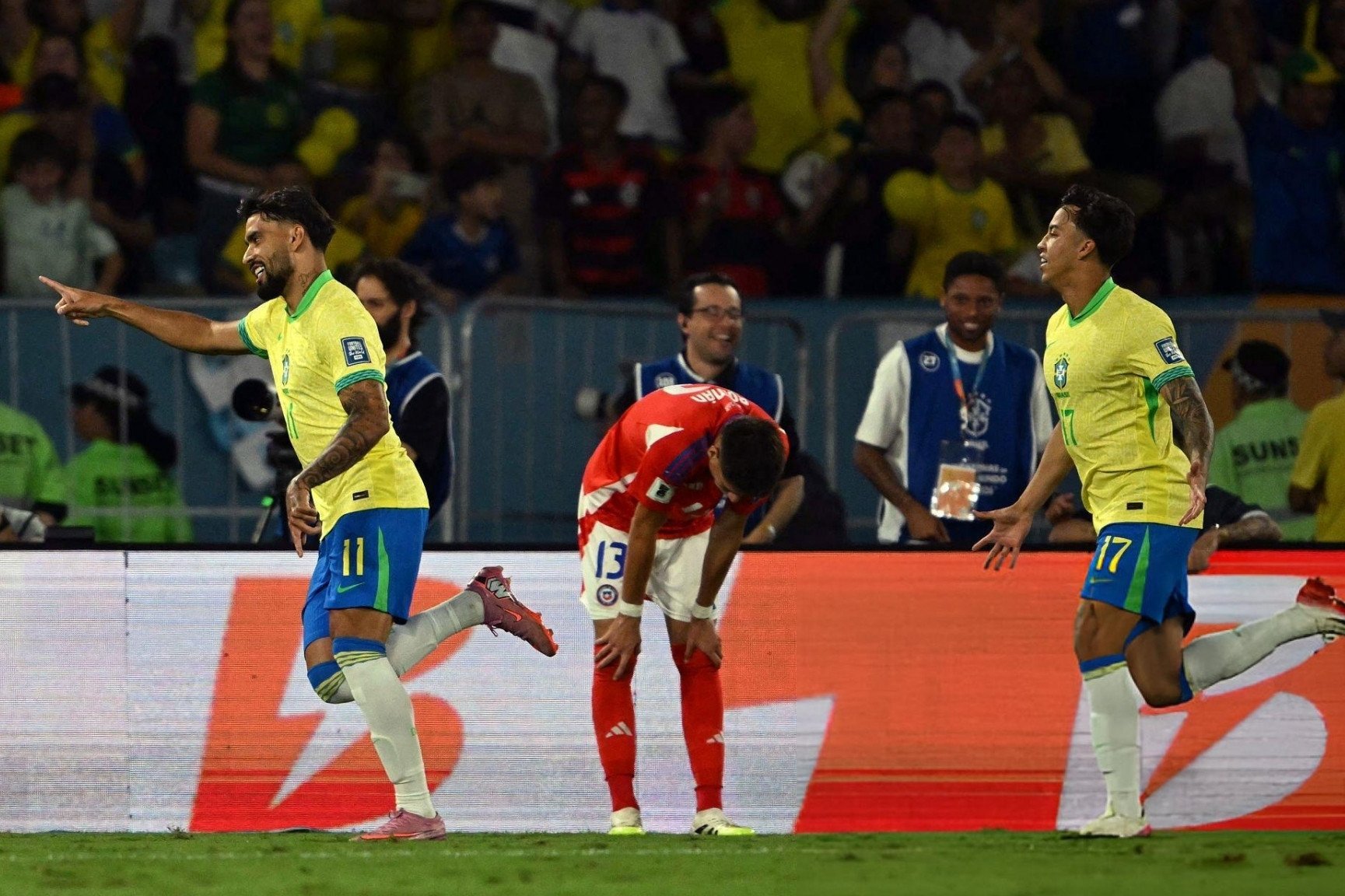 ブラジルが2026年ワールドカップ予選でチリに勝利