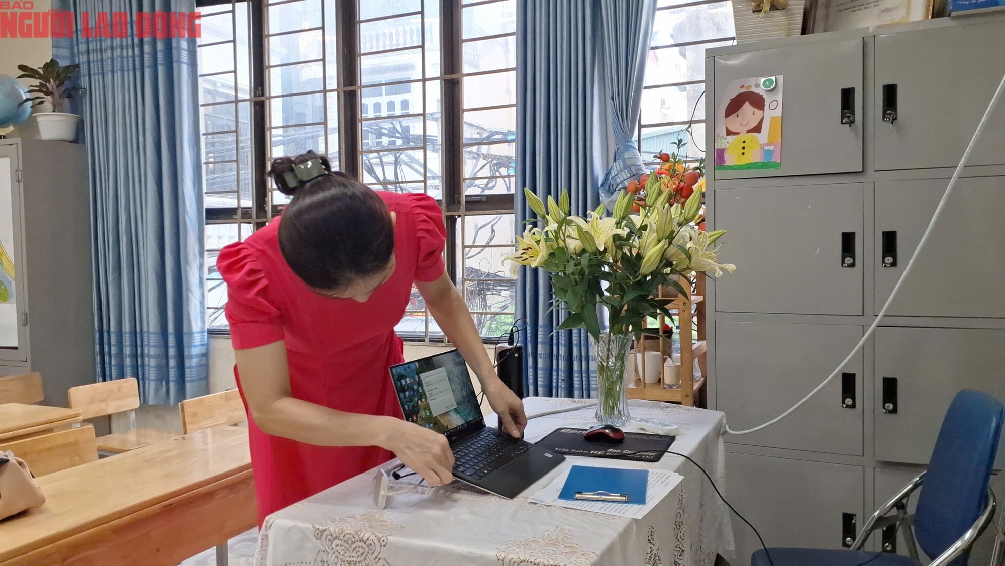 VIDEO: Xúc động lễ khai giảng năm học mới ở ngôi trường đặc biệt- Ảnh 4.