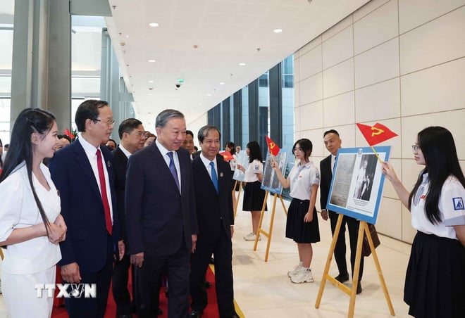 Tổng Bí thư Tô Lâm: Không áp đặt những chuẩn mực cũ cho nền giáo dục hiện đại- Ảnh 3.