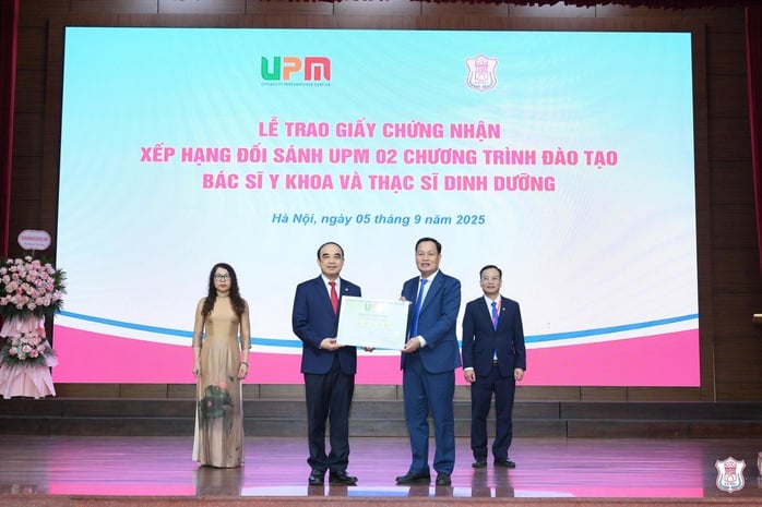 Hai chương trình của Đại học y Hà Nội được xếp hạng 5 sao quốc tế - Ảnh 1.