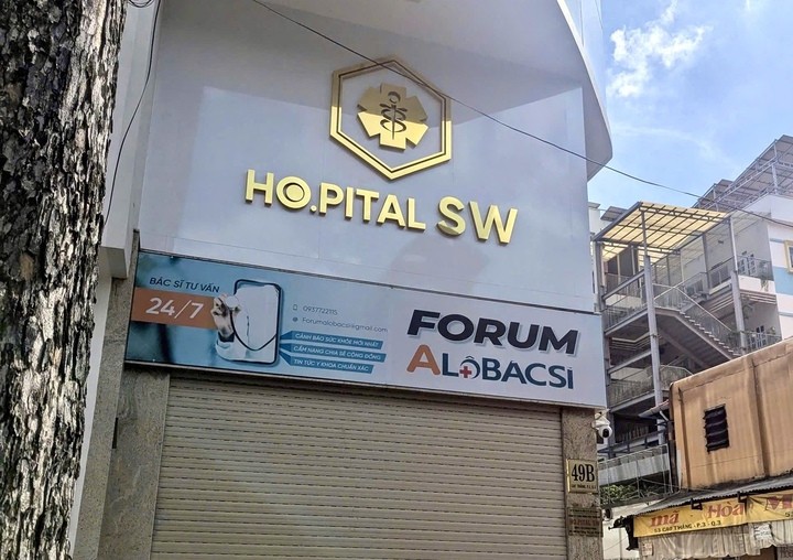 Cơ sở Hospital SW (49B Cao Thắng, phường Bàn Cờ, TP.HCM).