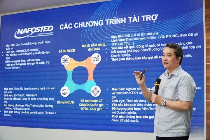 NAFOSTED làm bệ phóng, đưa nghiên cứu công nghệ chiến lược ra thị trường - Ảnh 4.