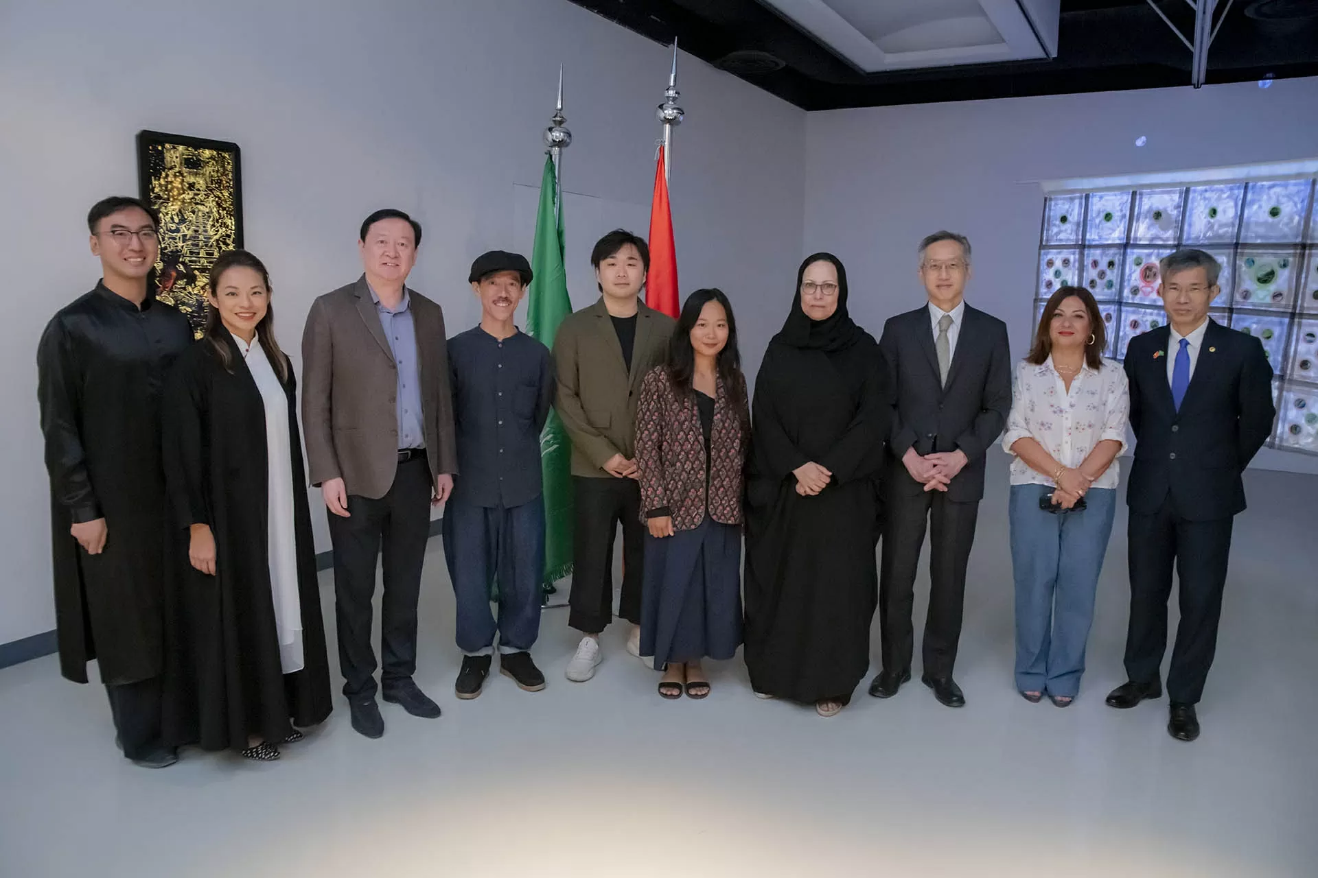 Tác phẩm của nghệ sĩ Việt Nam gây ấn tượng tại Riyadh