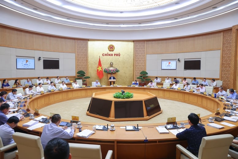 Thủ tướng Phạm Minh Chính chủ trì phiên họp Chính phủ tháng 8/2025- Ảnh 1.