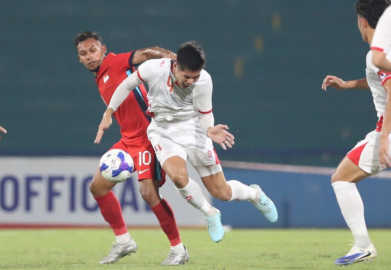 U23 Vietnam vs Singapura (foto 4)