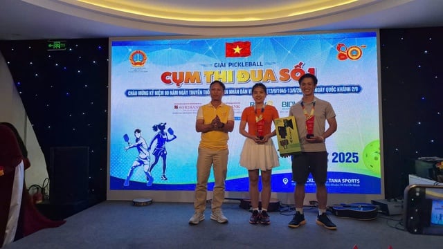 Sôi nổi giải pickleball TAND TP.HCM mở rộng 2025 - Ảnh 7.