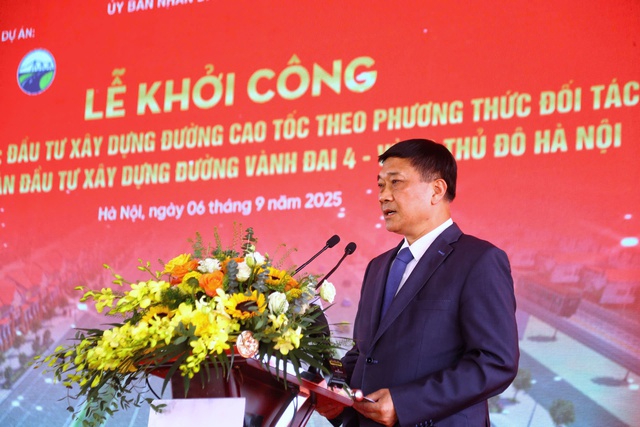 Hà Nội khởi công tuyến cao tốc thuộc dự án Vành đai 4-Vùng Thủ đô- Ảnh 2.