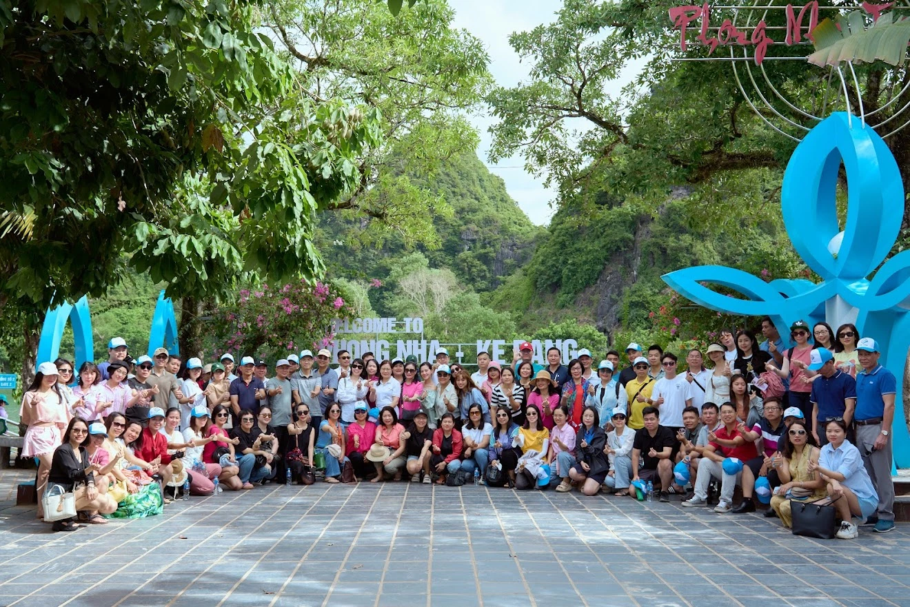 Một đoàn khách du lịch MICE do Hải Anh Booking triển khai đón tiếp - Ảnh: M.N