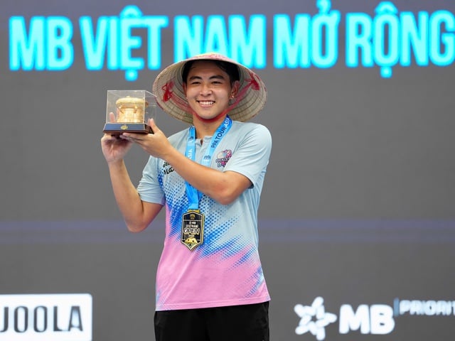 Phúc Huỳnh 'out trình' ở giải pickleball PPA Tour Asia Việt Nam mở rộng  - Ảnh 2.