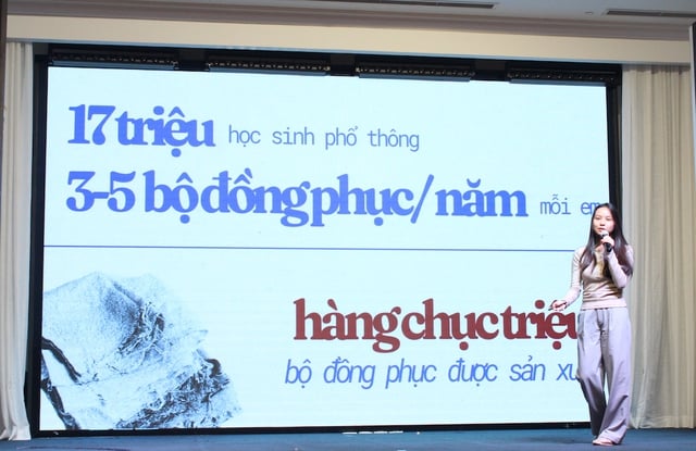 '17 triệu học sinh, hàng chục triệu bộ đồng phục mỗi năm, rồi sẽ đi đâu?' - Ảnh 2.