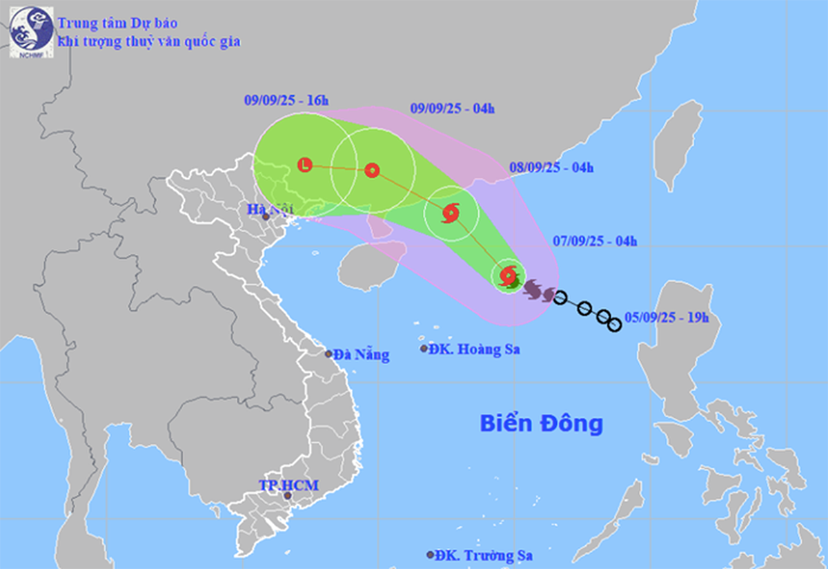 台風7号の進路予想