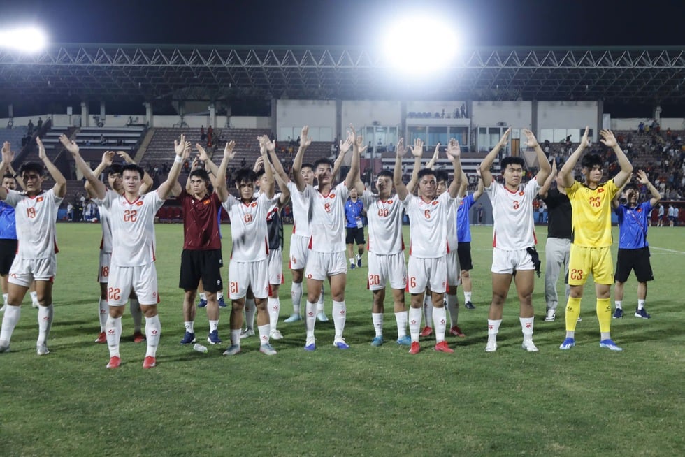 U.23 Việt Nam thắng 2 trận liên tiếp: Lợi thế lớn trước 'chung kết bảng'- Ảnh 3.